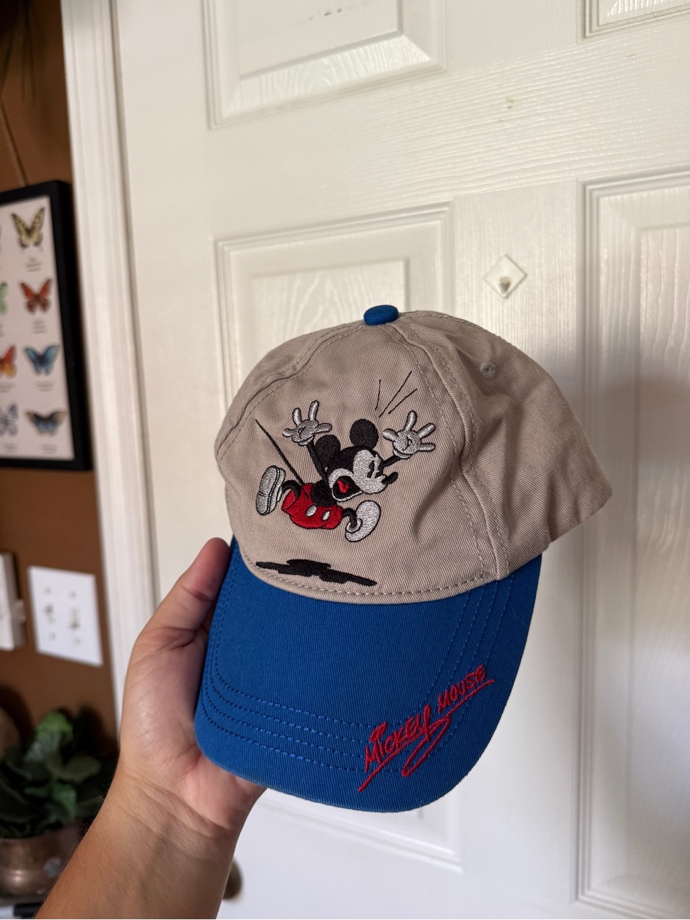 Disney Mickey Mouse Embroidered Baseball Hat / Youth Size